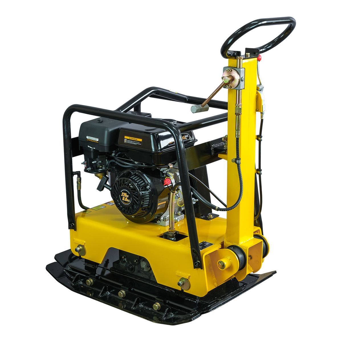 Виброплита реверсивная Masalta MS250-2 бензиновая (Dinking DK177F-C, 9.0 л.с., 215 кг)